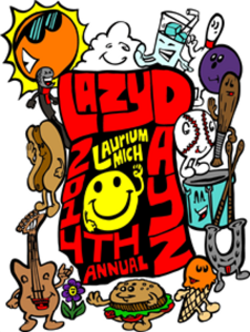 Lazy Days Laurium 2014 Logo