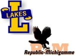 Lake Linden Republic Michigamme Logos