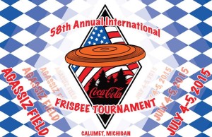 International Frisbee Tournament Logo 2015