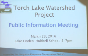 Torch Lake Watershed Project Meeting
