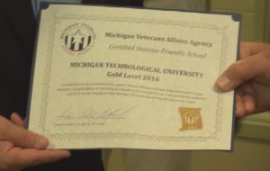 MTU Gold Level Veteran Friendly