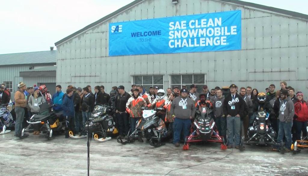 SAE Clean Snowmobile Challenge Begins Keweenaw Report