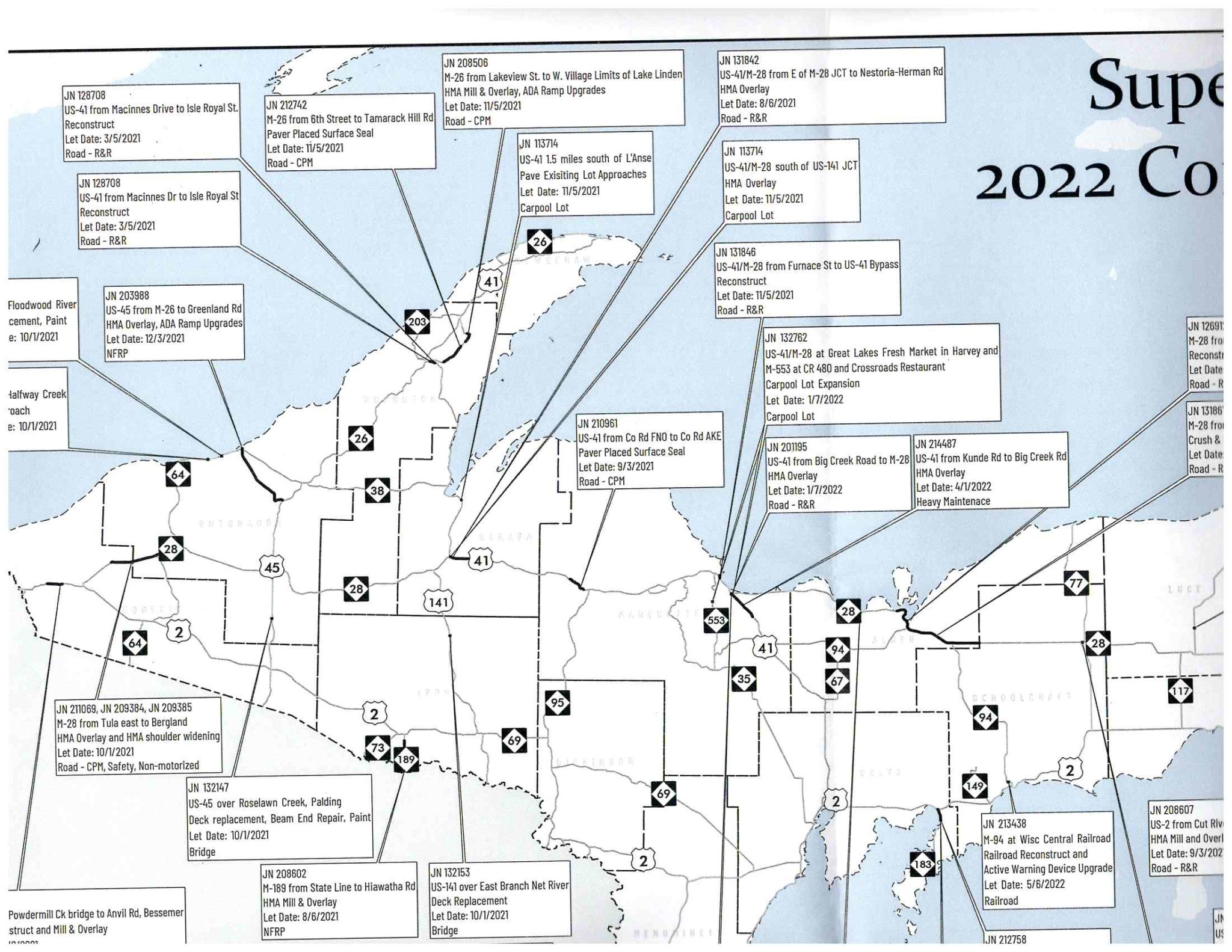 MDOT Hopeful Construction Season Goes Much Smoother Keweenaw Report